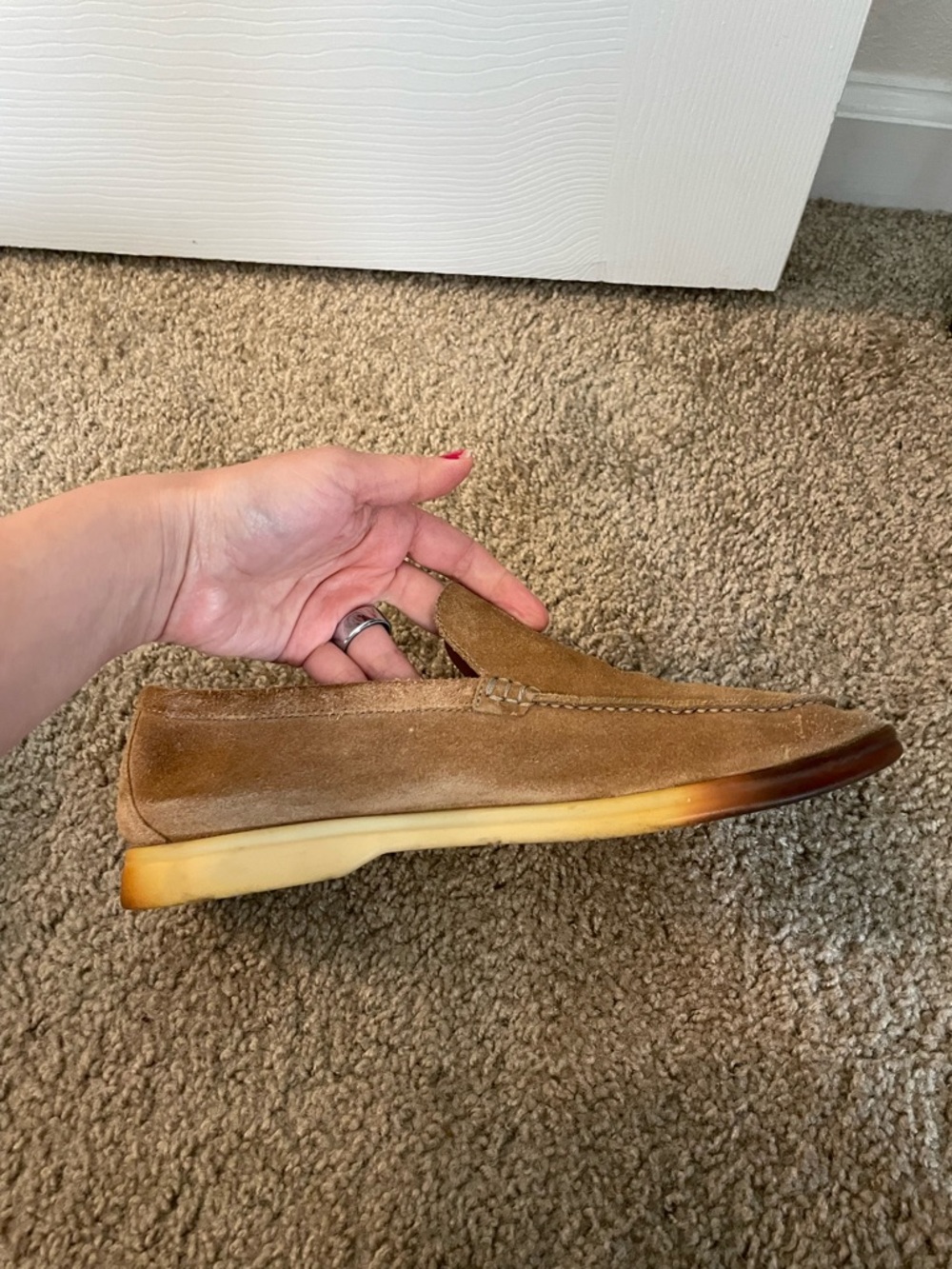 Loro Piana Camel Loafers - Picture 5 of 9